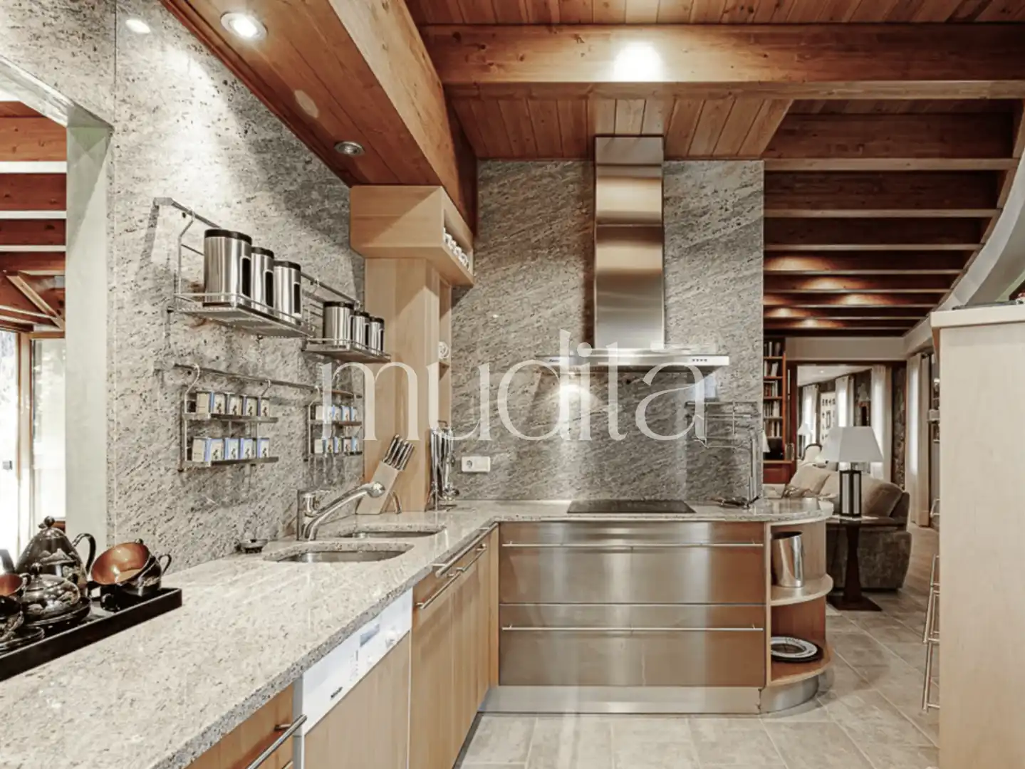 Cocina de Casa o chalet en venta en Seva con Calefacción, Jardín privado y Terraza