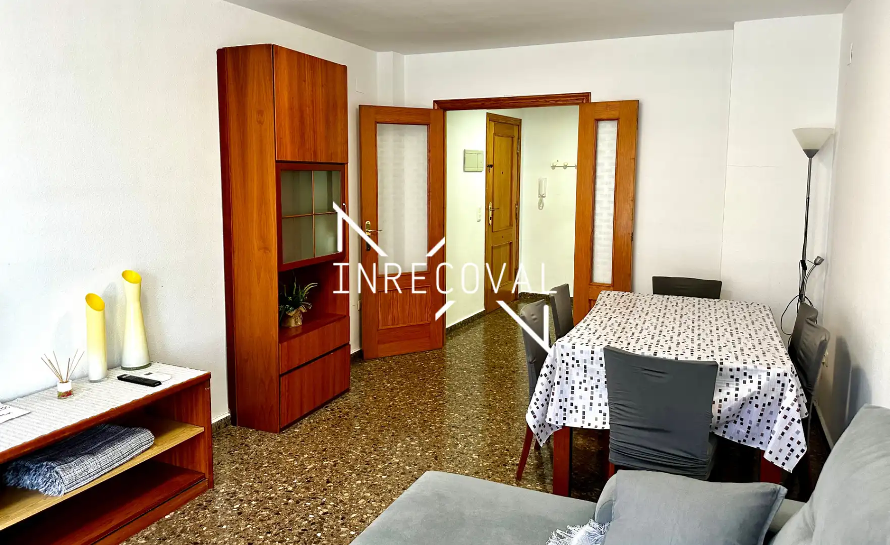 Wohnzimmer von Wohnung zum Verkauf in Sueca mit Klimaanlage und Möbliert