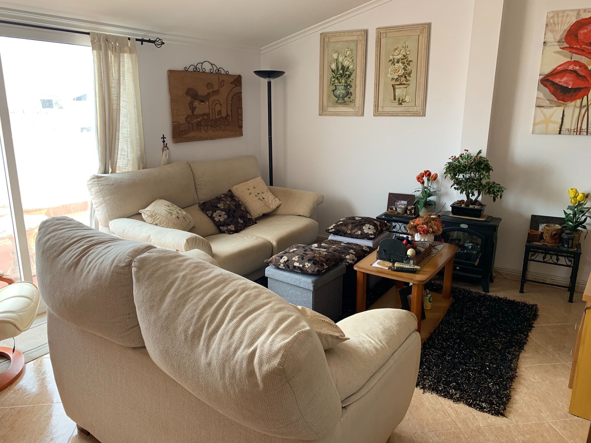 Living room of Attic for sale in Ciutadella de Menorca  with Air Conditioner, Heating and Terrace