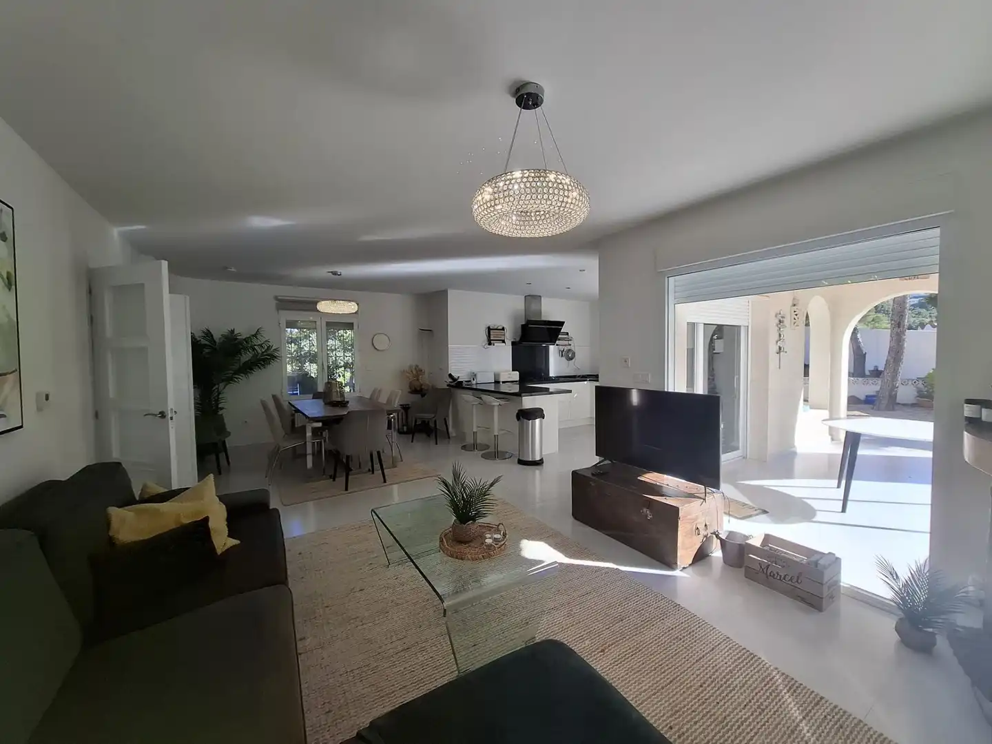 Living room of Houses for rent in Altea  with Air Conditioner, Heating and Private garden