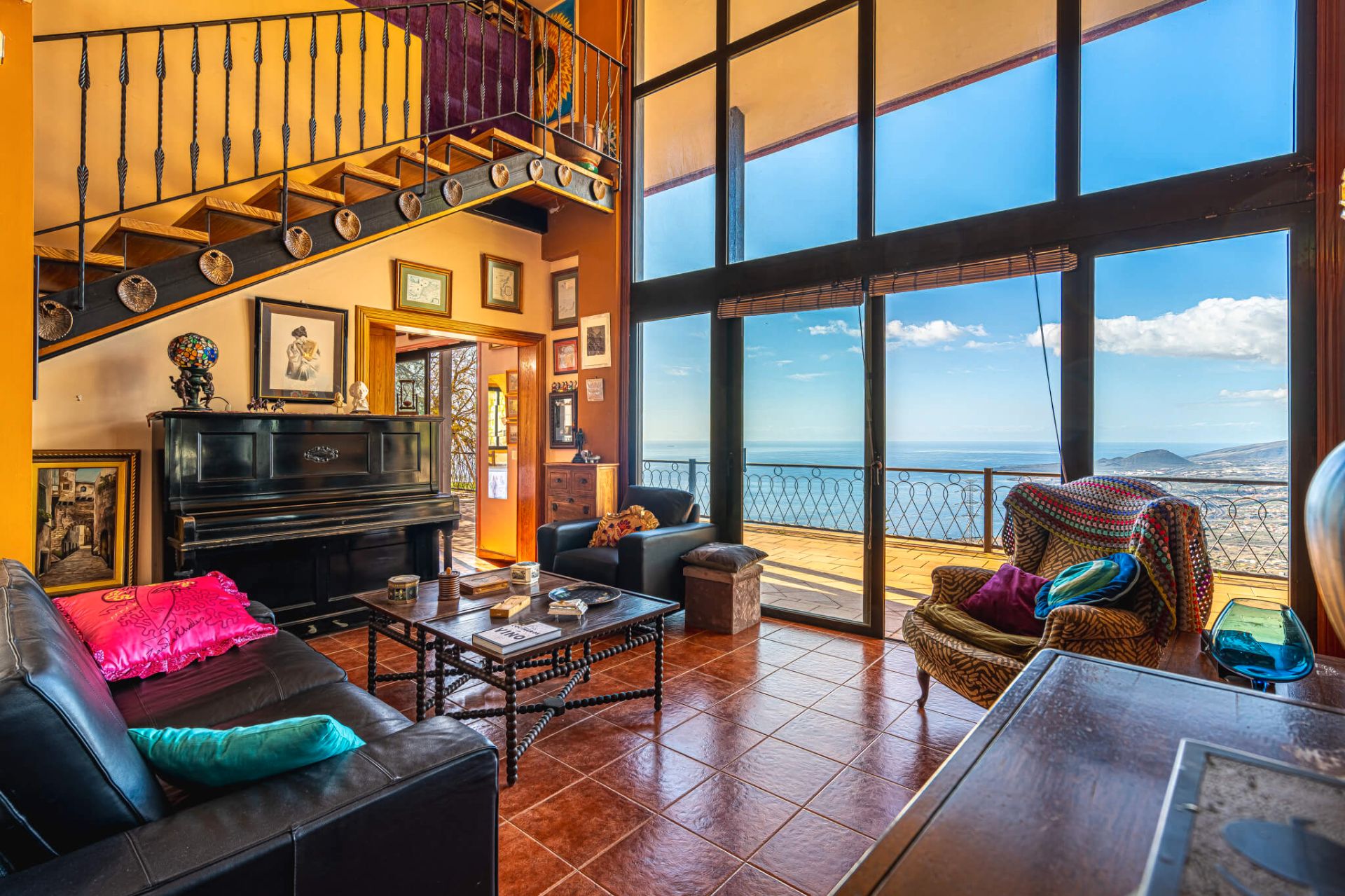 Sala d'estar de Casa o xalet en venda en Candelaria amb Jardí privat, Terrassa i Traster