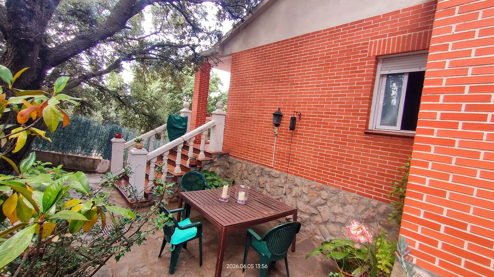 Terrassa de Casa o xalet en venda en El Casar amb Calefacció, Jardí privat i Terrassa