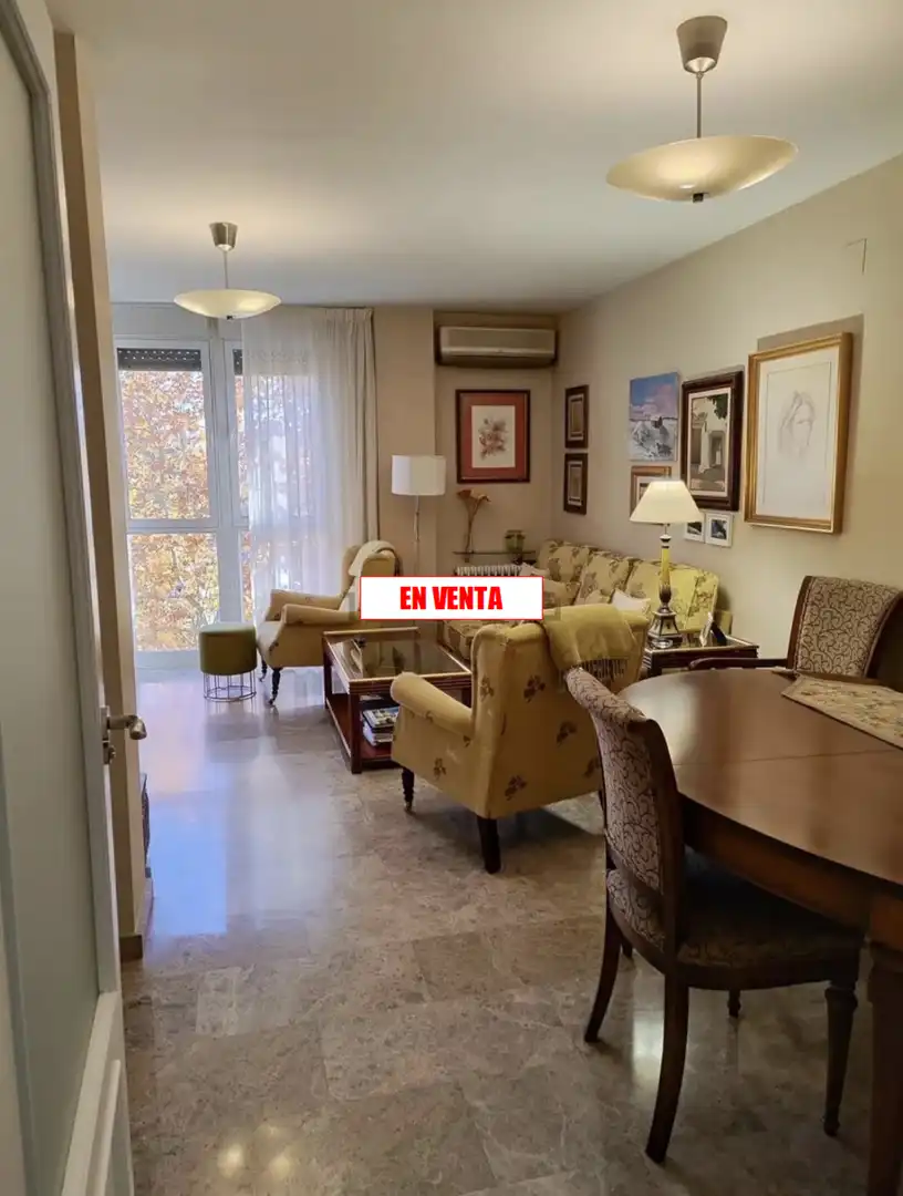 Living room of Flat for sale in Ciudad Real  with Air Conditioner, Heating and Furnished
