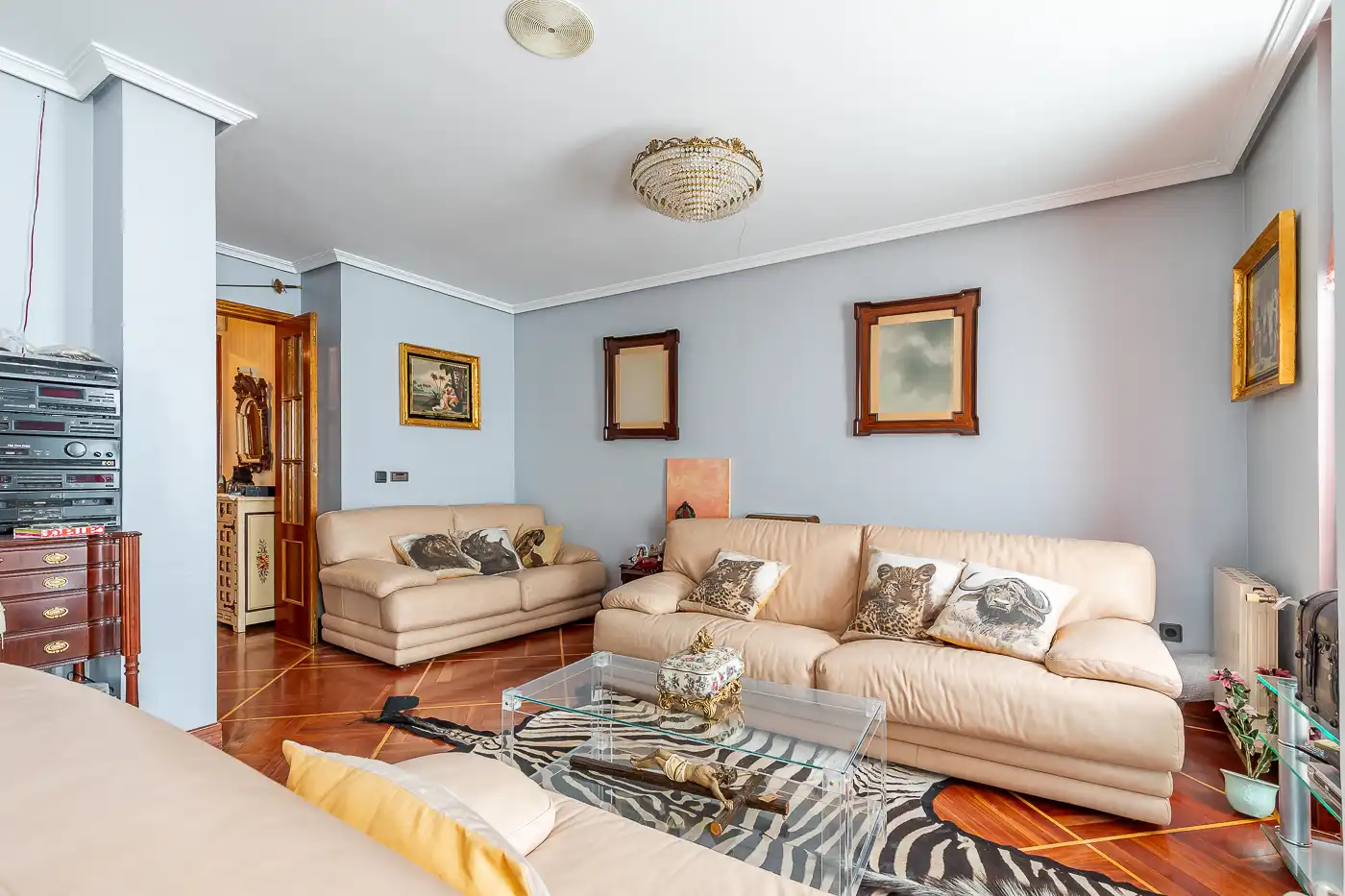 Sala de estar de Dúplex en venta en Madrid con Calefacción y Terraza