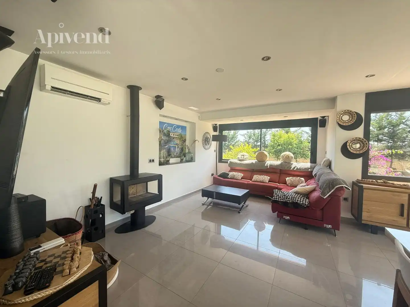Sala de estar de Casa o chalet en venta en Peralada con Aire acondicionado, Calefacción y Trastero