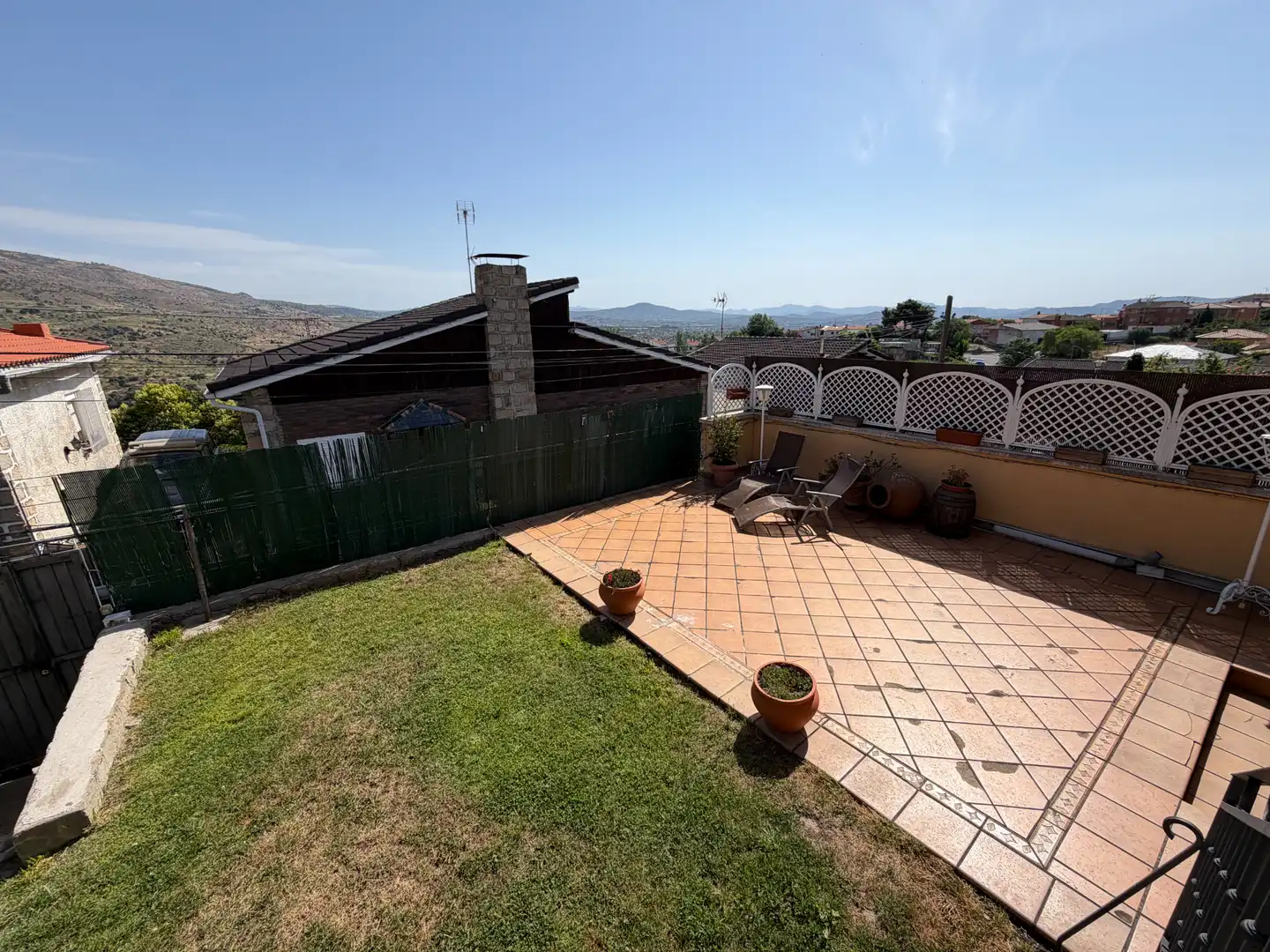 Terraza de Casa o chalet en venta en El Tiemblo  con Aire acondicionado, Calefacción y Jardín privado
