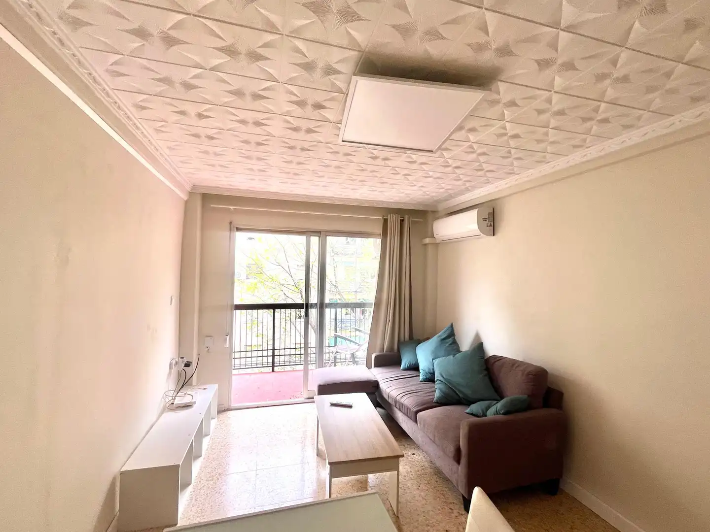 Sala de estar de Piso en venta en Valencia con Aire acondicionado, Amueblado y Horno