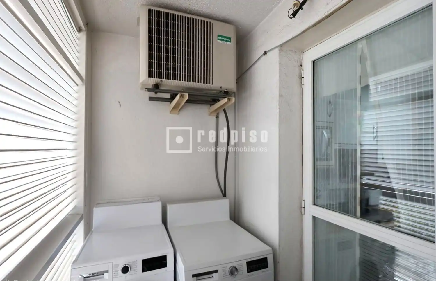Balcony of Flat for sale in Madrid  with Air Conditioner, Heating and Private garden