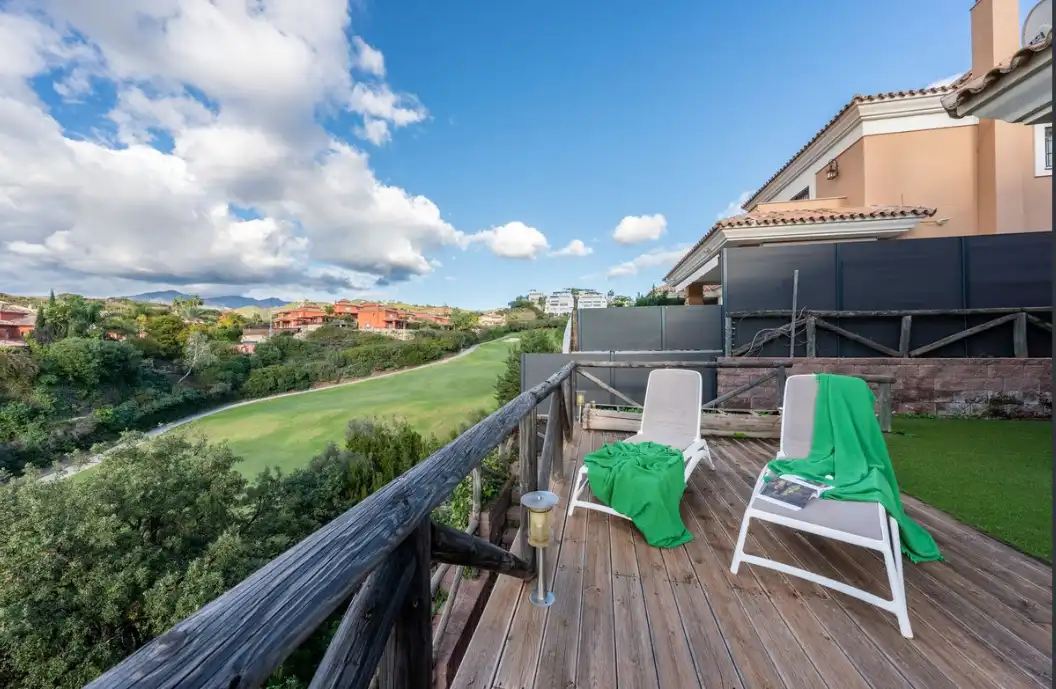 Jardí de Casa adosada en venda en Marbella amb Aire condicionat, Jardí privat i Terrassa
