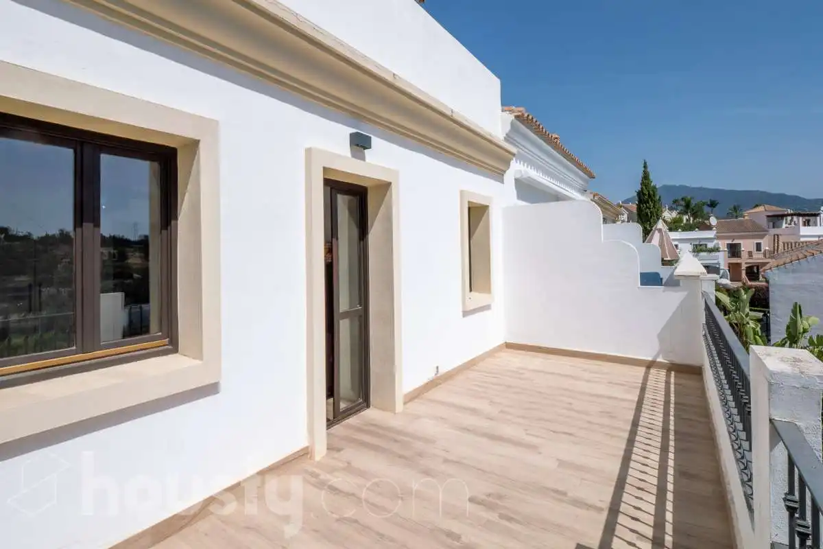 Terrace of Houses for sale in Estepona  with Air Conditioner, Heating and Private garden