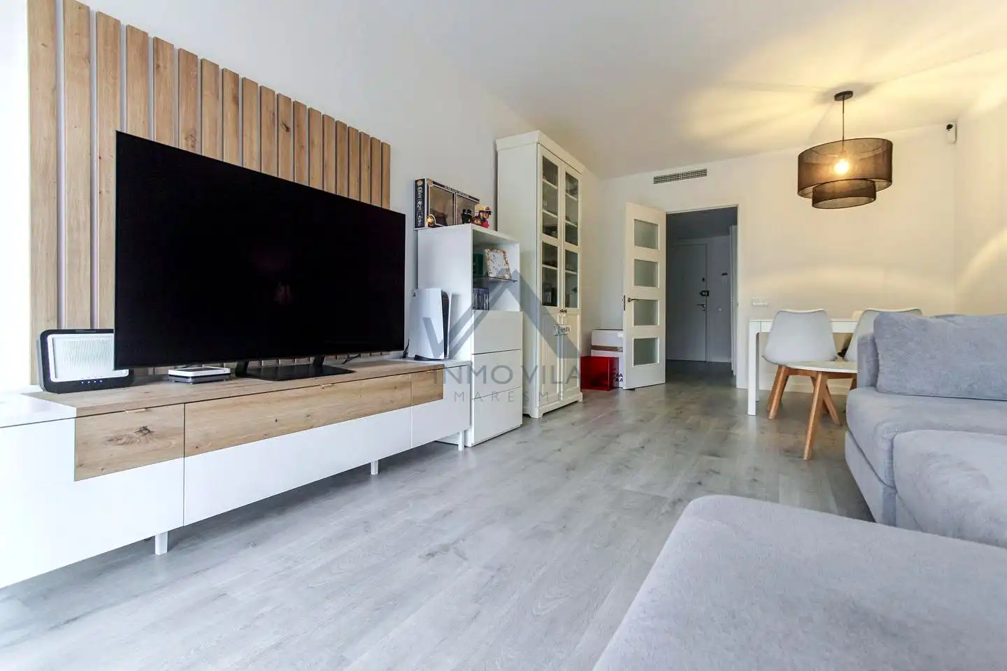 Sala de estar de Piso en venta en Mataró con Aire acondicionado y Terraza