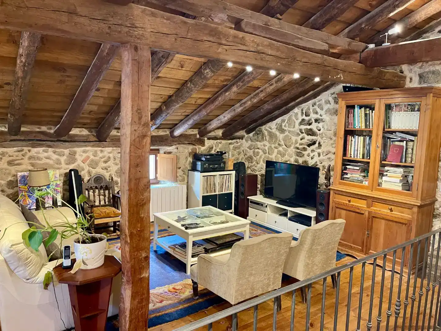 Sala de estar de Casa o chalet en venta en Espirdo