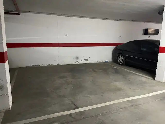 Parking of Flat for sale in Huércal de Almería  with Air Conditioner, Heating and Private garden