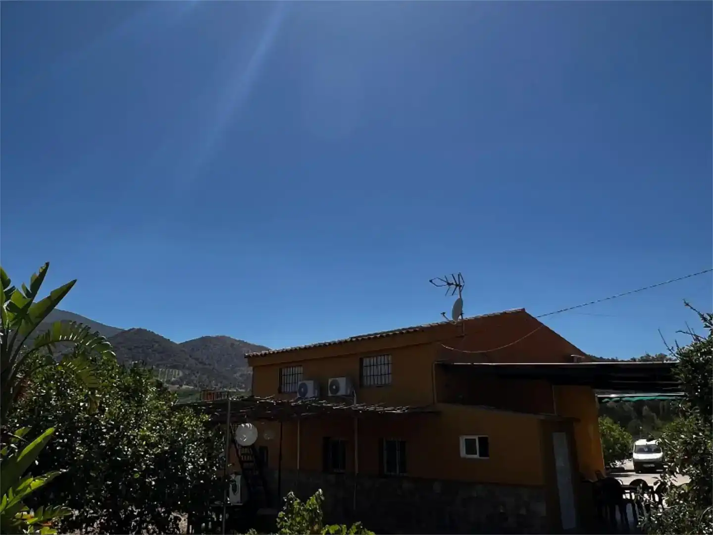 Exterior view of Country homes for sale in Álora  with Air Conditioner, Swimming Pool and Balcony