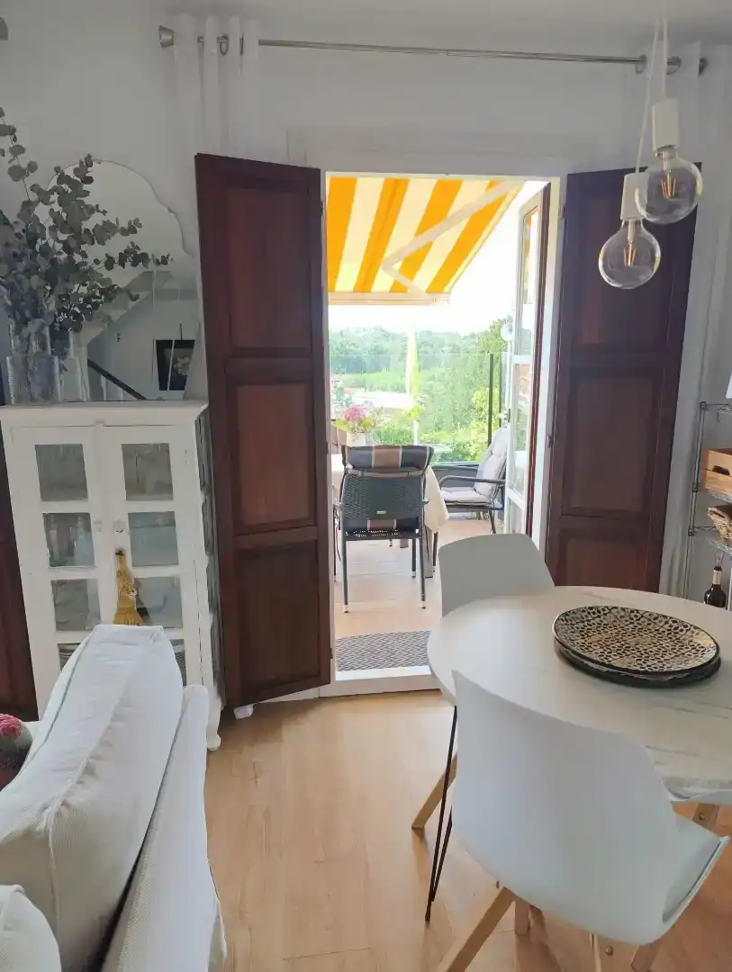 Terrassa de Casa o xalet en venda en Ribamontán al Mar amb Jardí privat, Parquet i Moblat