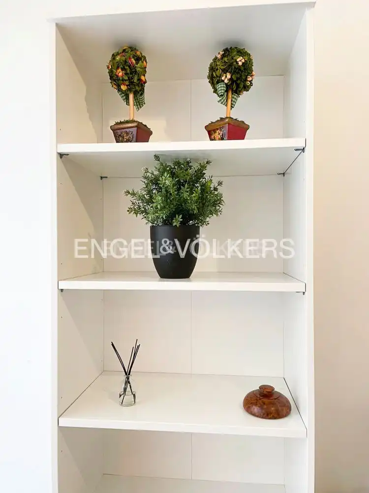 Balcony of Flat for rent in Madrid  with Air Conditioner, Heating and Furnished