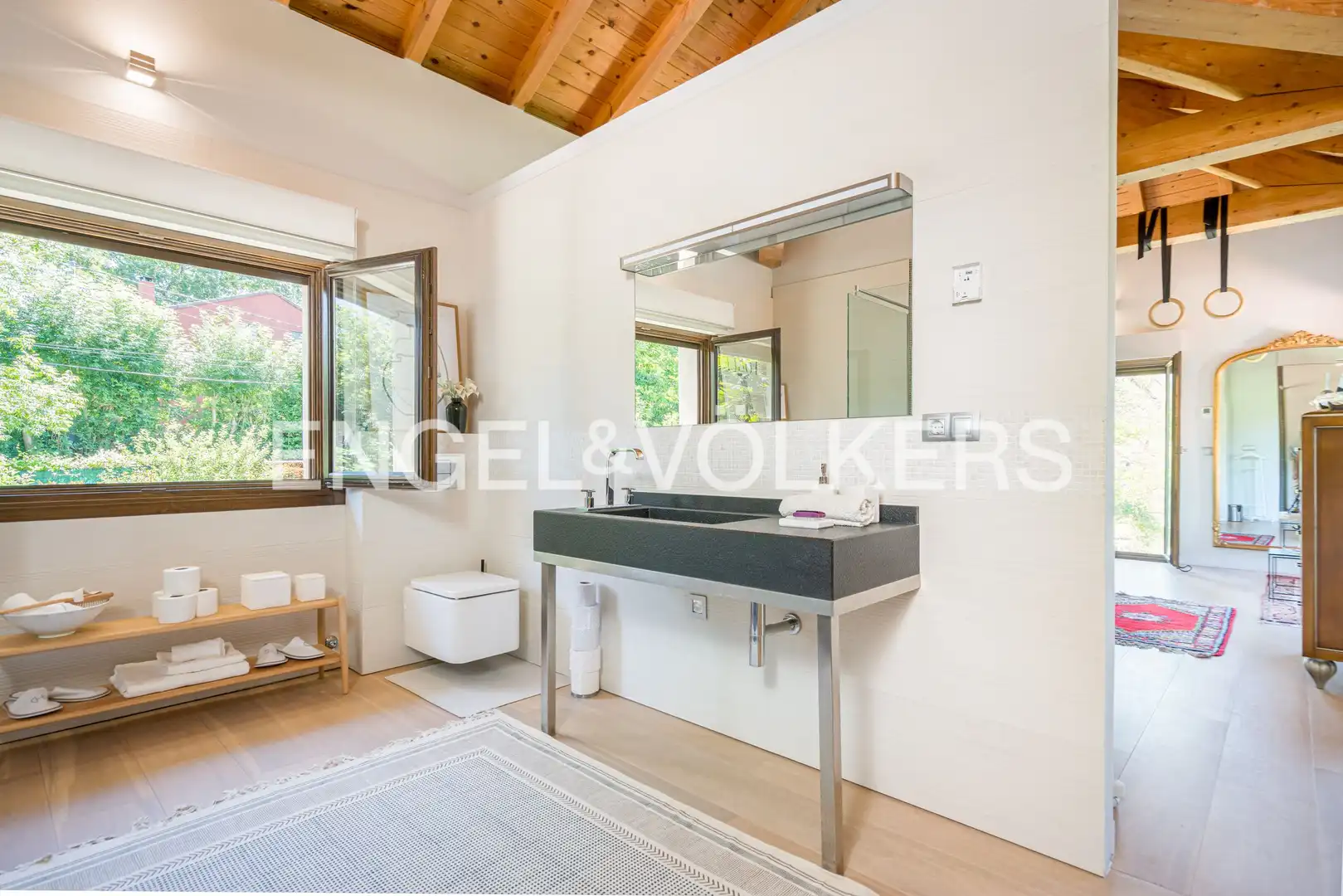 Baño de Casa o chalet en venta en Nava con Calefacción, Jardín privado y Parquet