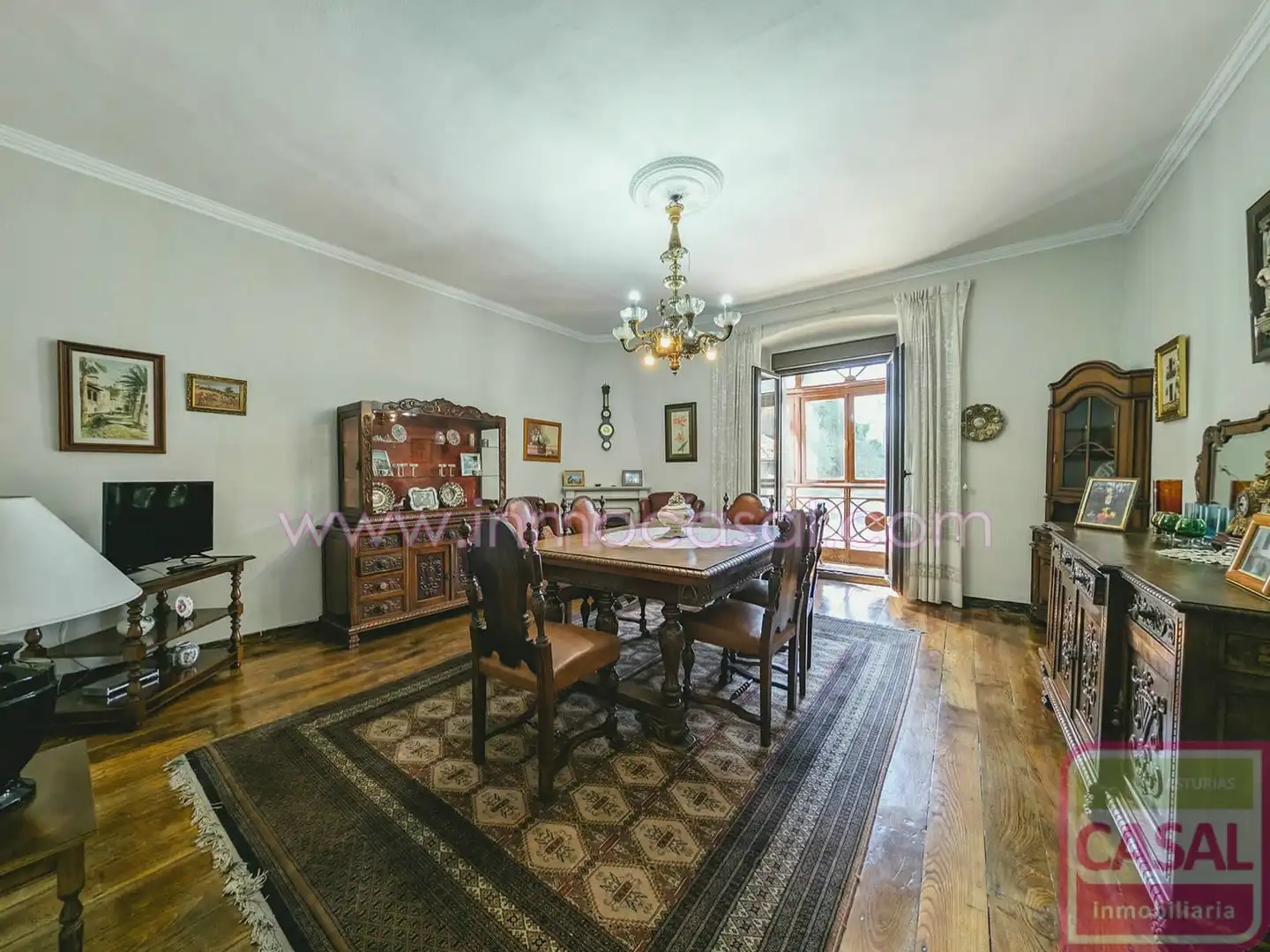 Dining room of Flat for sale in Mieres (Asturias)  with Heating, Terrace and Storage room