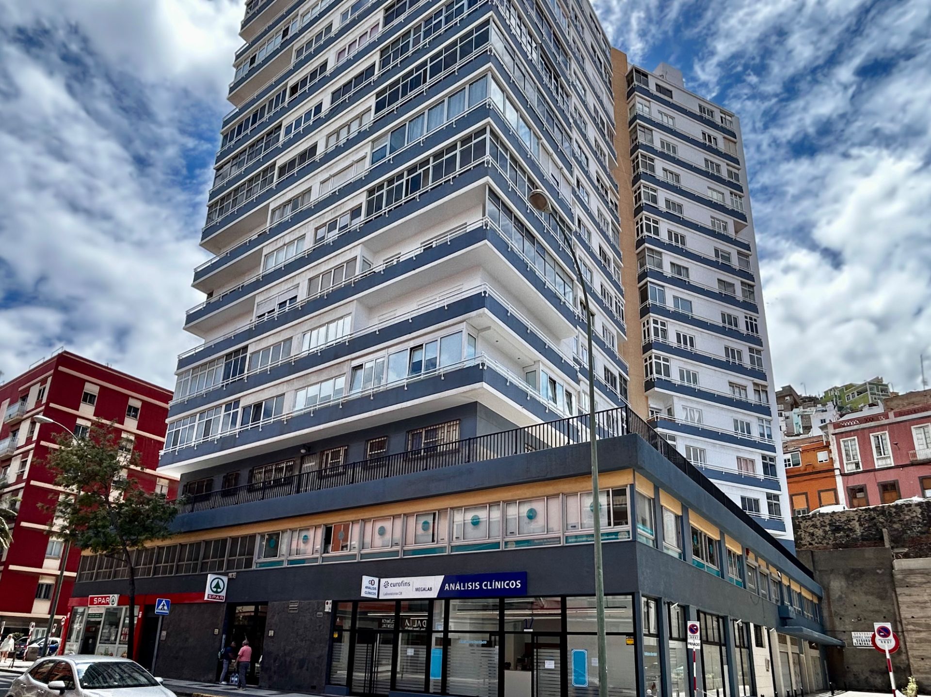 Exterior view of Flat to rent in Las Palmas de Gran Canaria  with Parquet flooring, Furnished and Oven