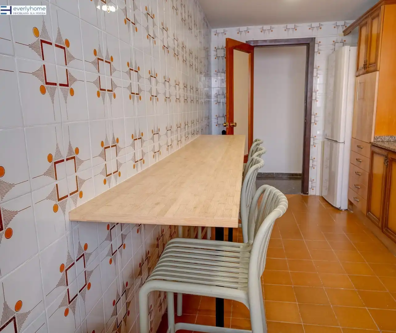 Cocina de Piso para compartir en Valencia con Terraza, Amueblado y Balcón