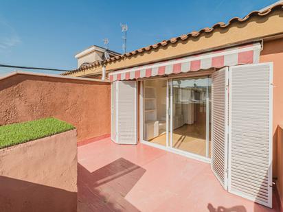 Balcony of Attic for sale in  Barcelona Capital  with Air Conditioner and Terrace