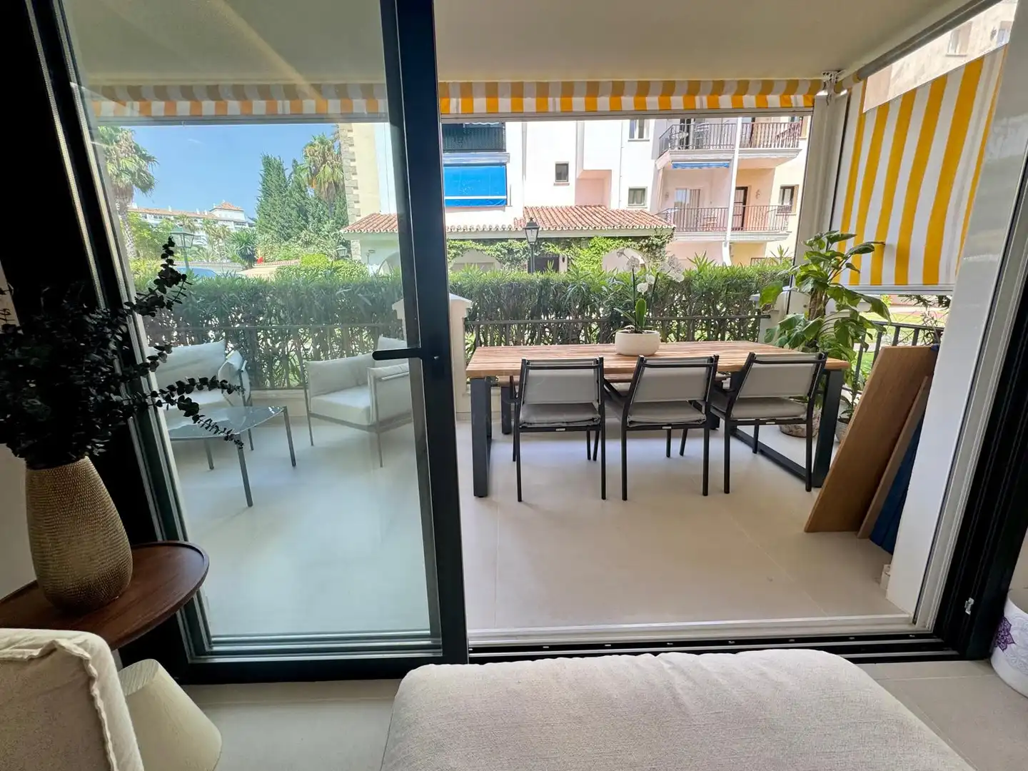 Terrassa de Planta baixa en venda en Marbella amb Aire condicionat, Terrassa i Piscina