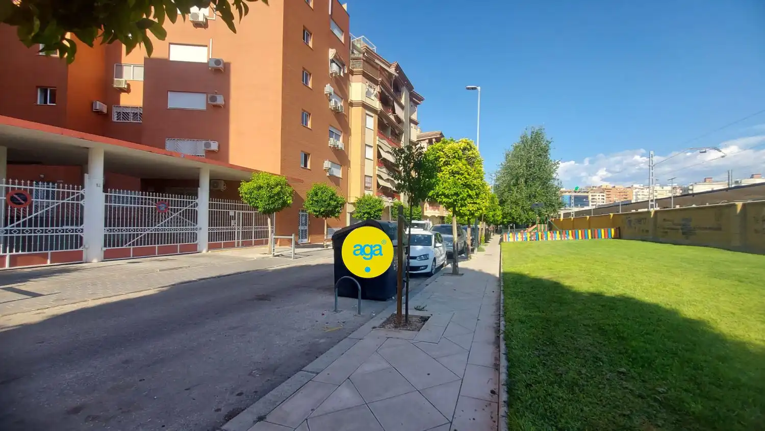 Parking of Apartments for rent in Jaén  with Air Conditioner and Furnished