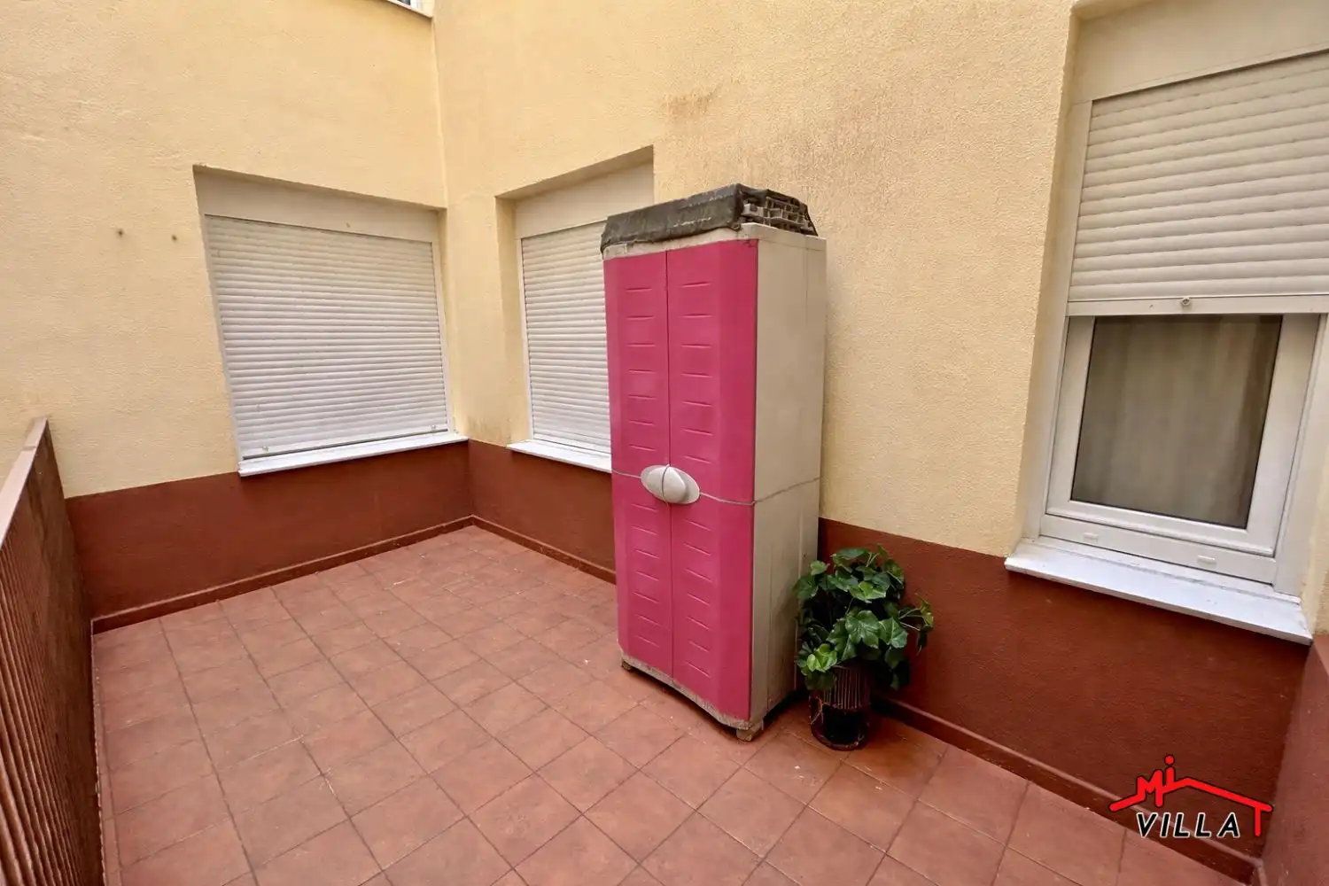 Balcony of Flat for sale in Laredo  with Heating