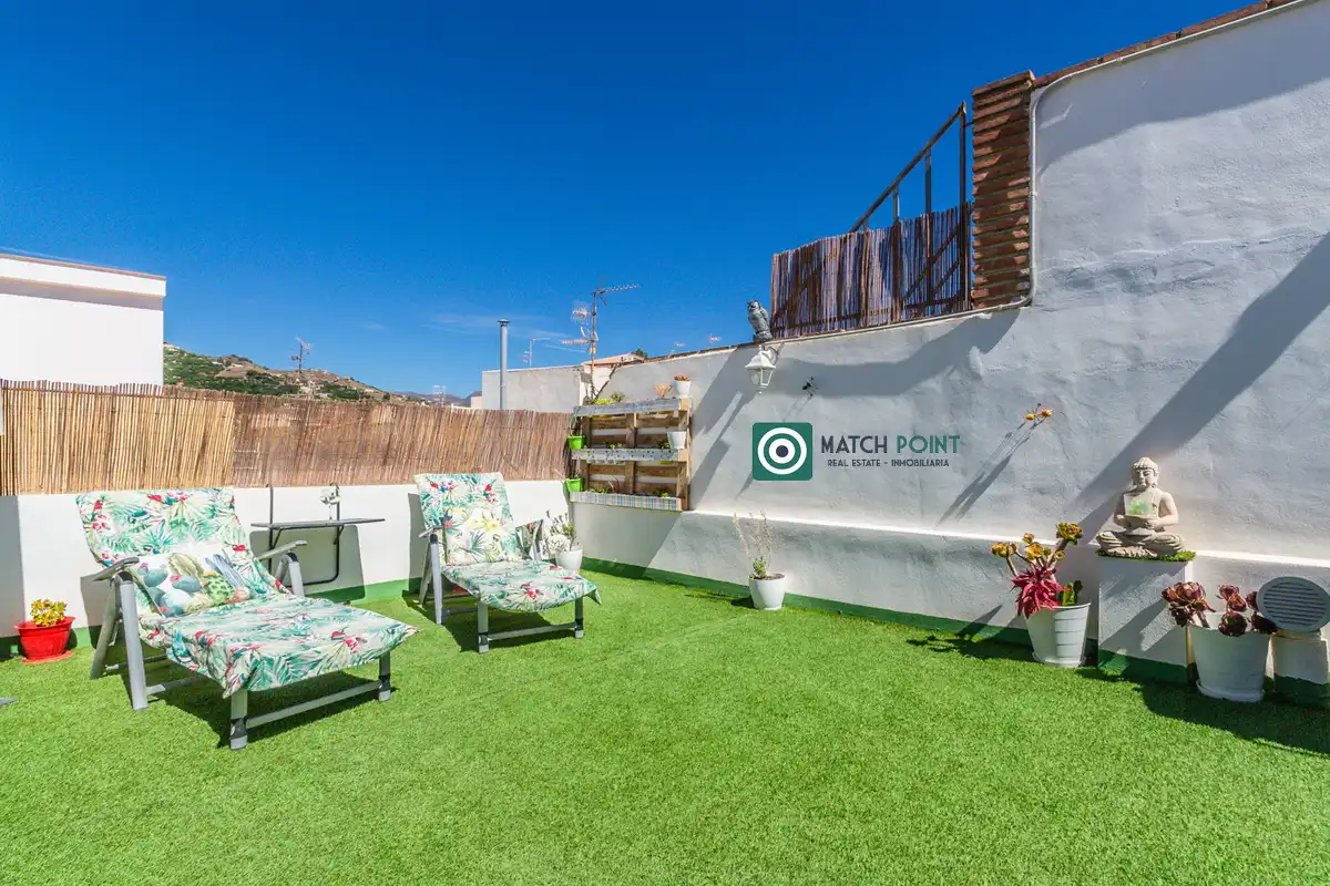 Terraza de Casa adosada en venta en Almuñécar con Amueblado
