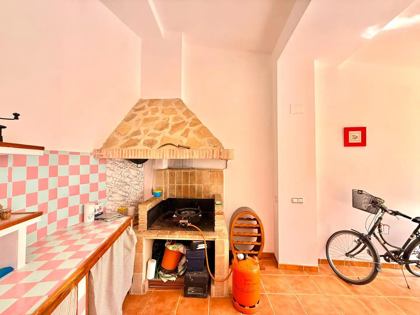 Cocina de Casa o chalet en venta en Manuel con Terraza y Balcón
