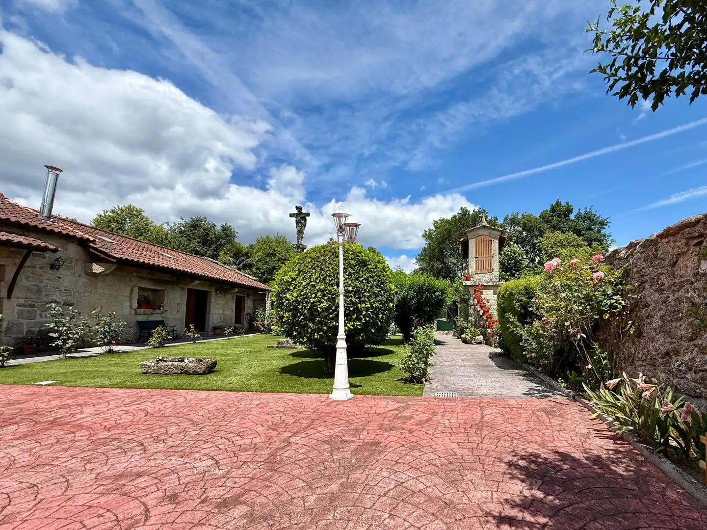 Jardín de Casa o chalet en venta en San Amaro con Calefacción, Jardín privado y Parquet