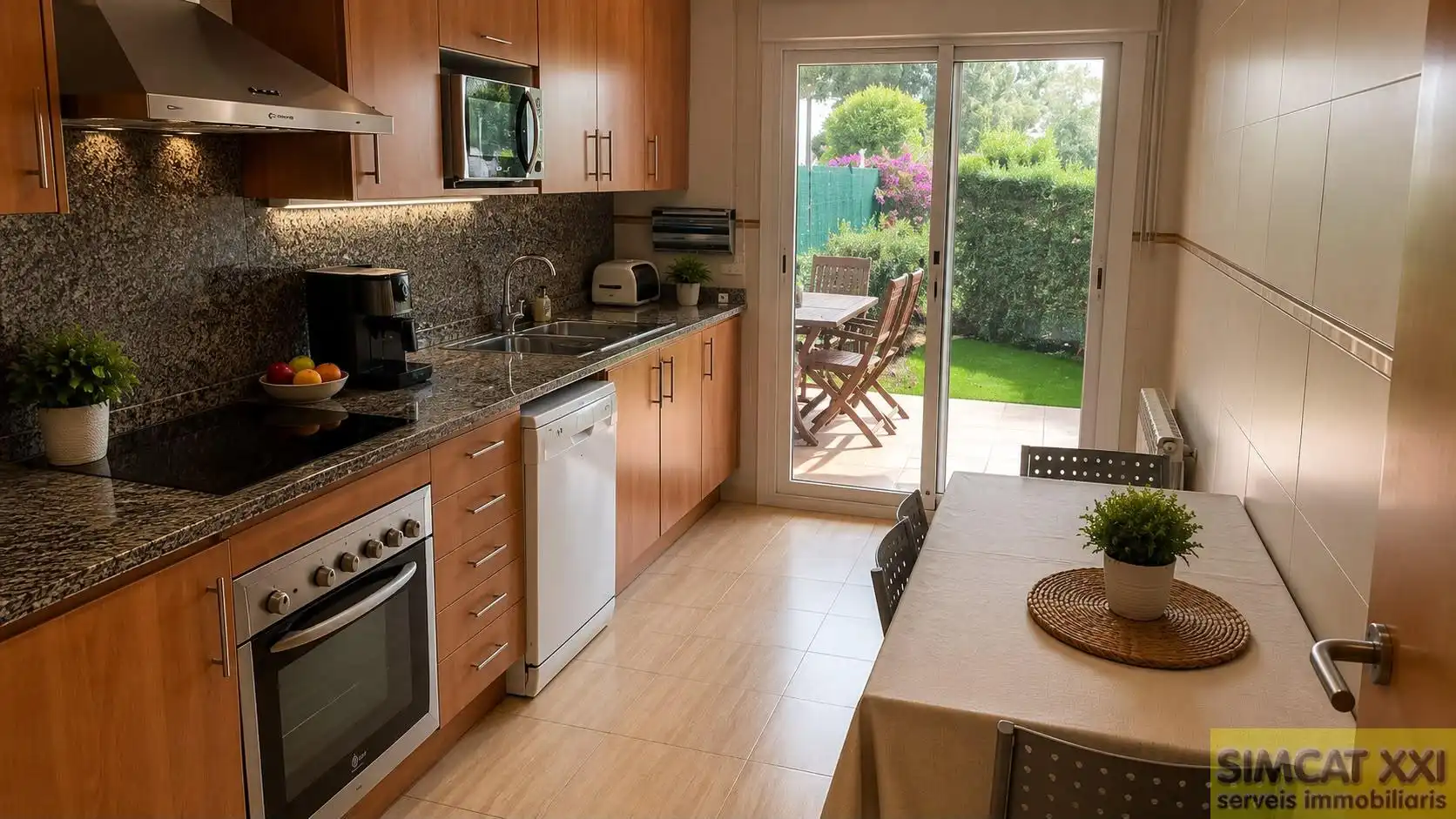 Cocina de Casa o chalet en venta en Lladó con Aire acondicionado, Calefacción y Terraza