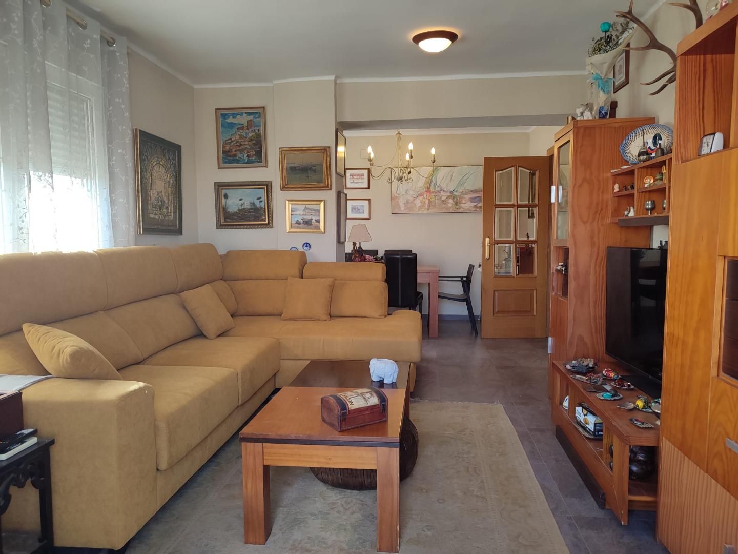 Sala d'estar de Pis en venda en  Valencia Capital