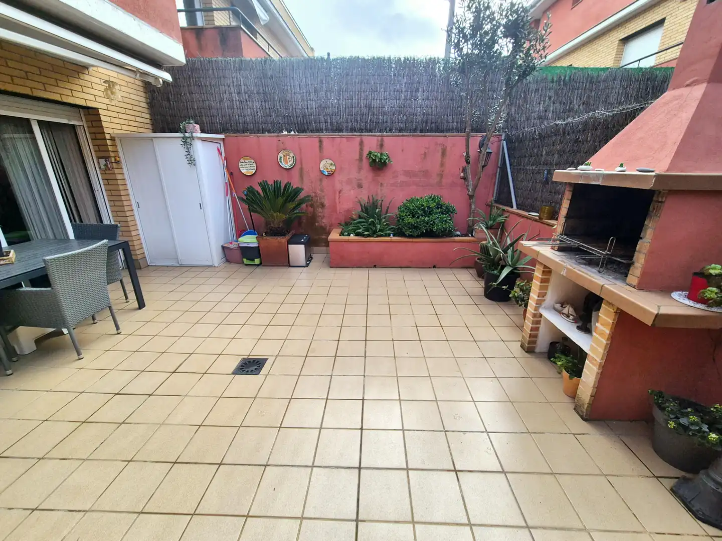 Terraza de Casa adosada en venta en Malgrat de Mar con Aire acondicionado, Calefacción y Jardín privado