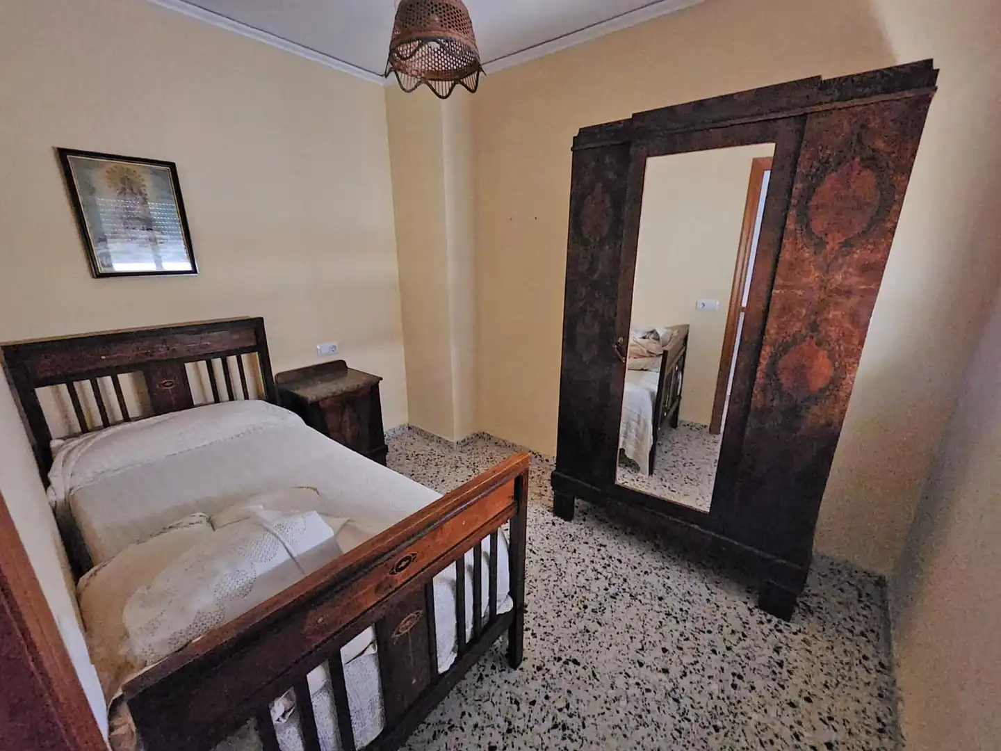 Schlafzimmer von Country house zum Verkauf in Tormos mit Privatgarten und Terrasse