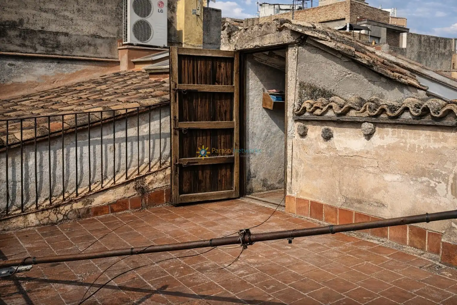 Terraza de Casa adosada en venta en L'Olleria con Terraza, Trastero y Balcón