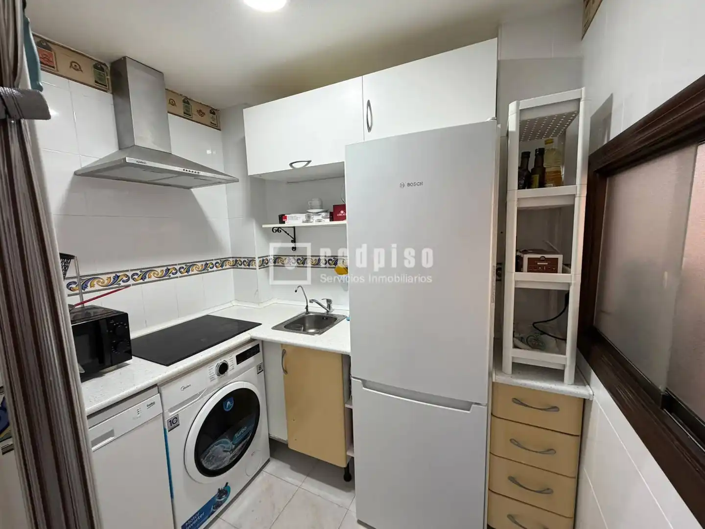 Kitchen of Flat for sale in Murcia  with Air Conditioner, Terrace and Furnished