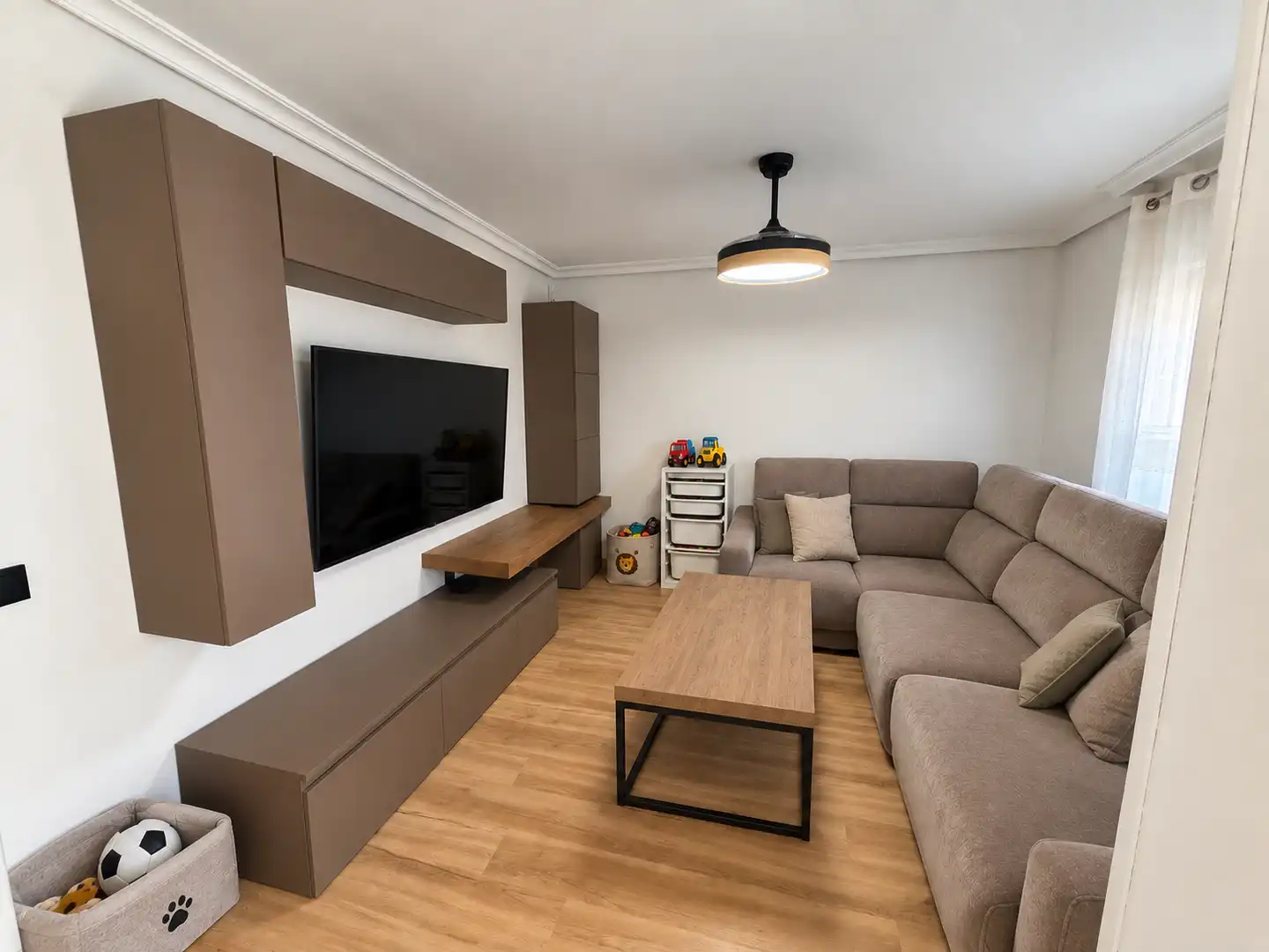 Sala de estar de Piso en venta en Parla con Aire acondicionado y Calefacción