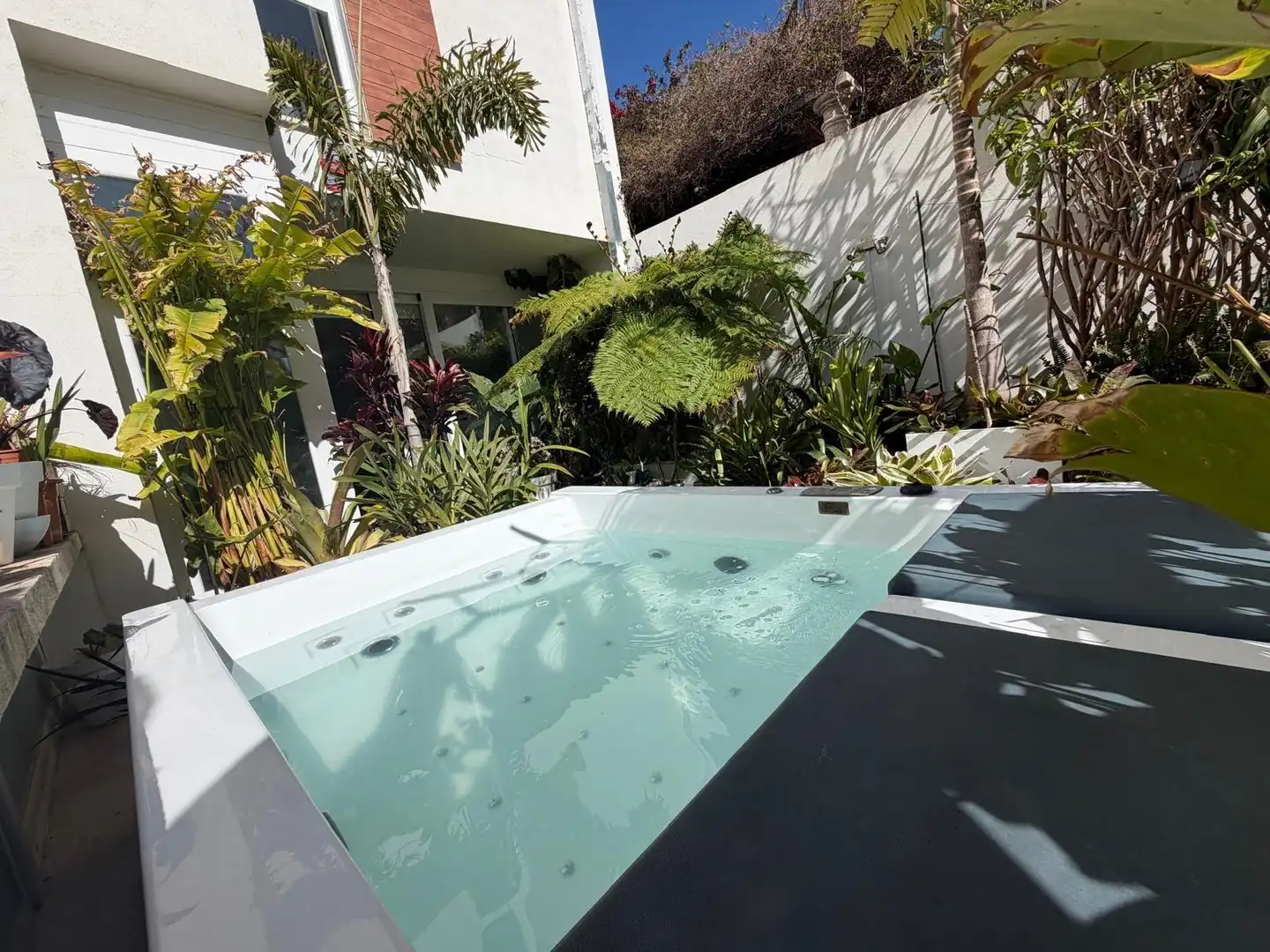 Swimming pool of Single-family semi-detached for sale in  Palma de Mallorca  with Air Conditioner, Heating and Private garden