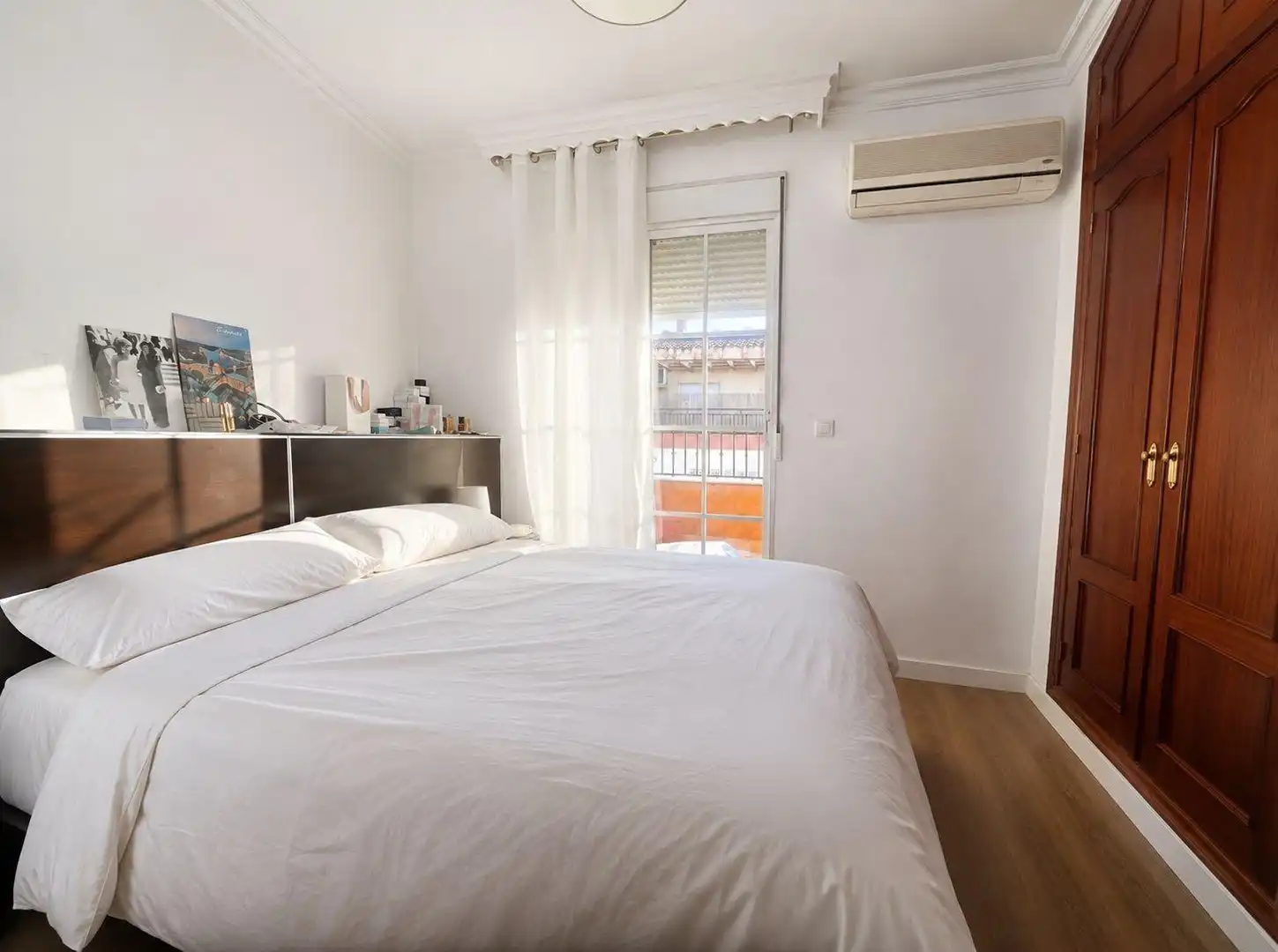 Bedroom of Flat for rent in Maracena  with Air Conditioner, Heating and Terrace