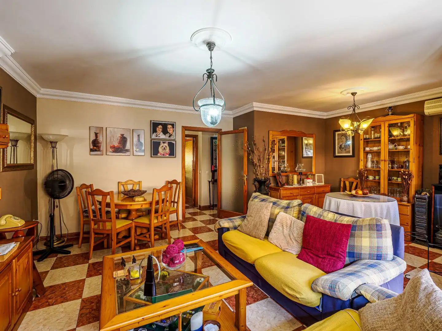 Sala de estar de Piso en venta en  Palma de Mallorca con Aire acondicionado, Calefacción y Terraza