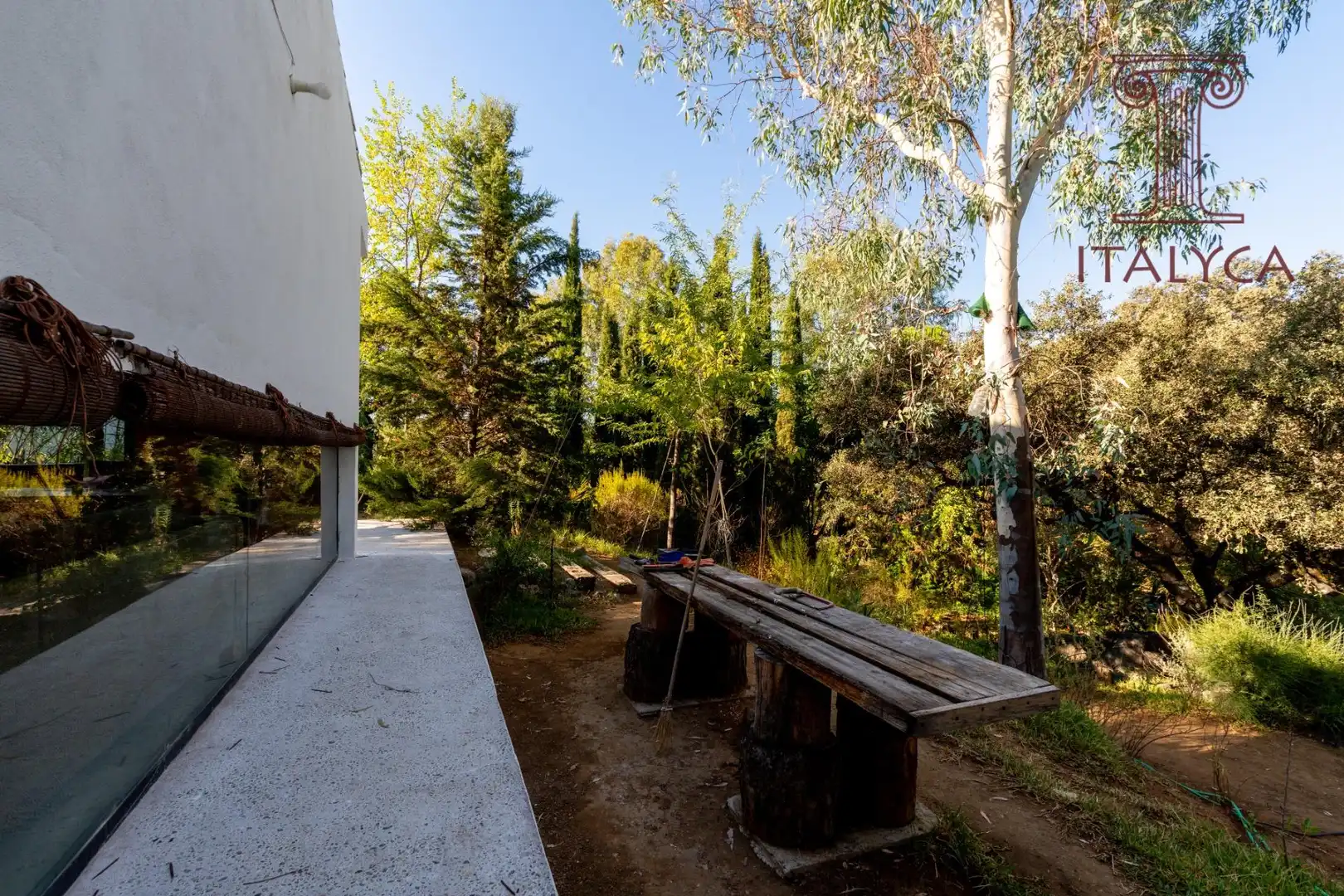 Garden of Houses for sale in El Castillo de las Guardas  with Private garden, Terrace and Community pool