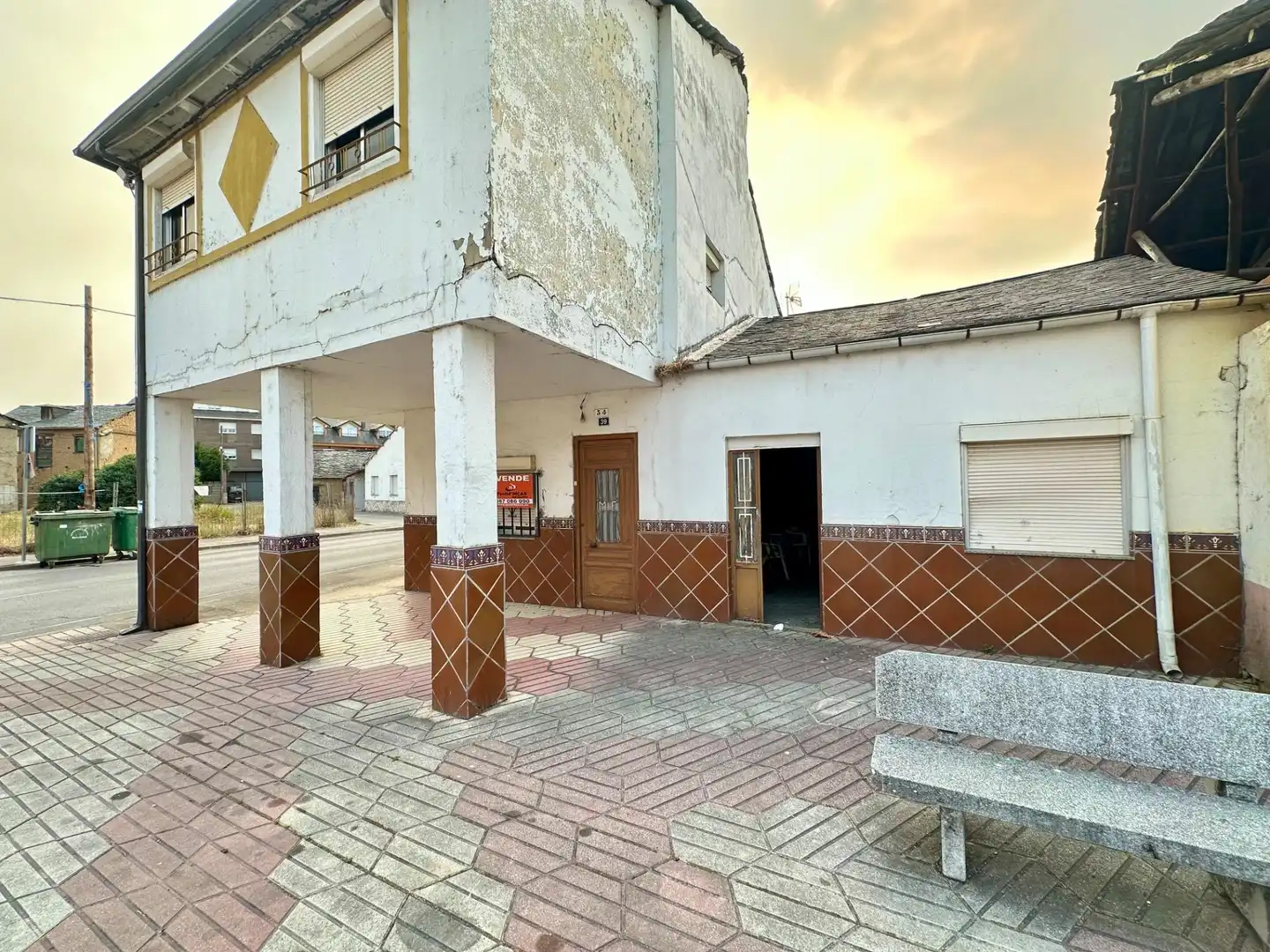 Vista exterior de Finca rústica en venda en Camponaraya amb Calefacció