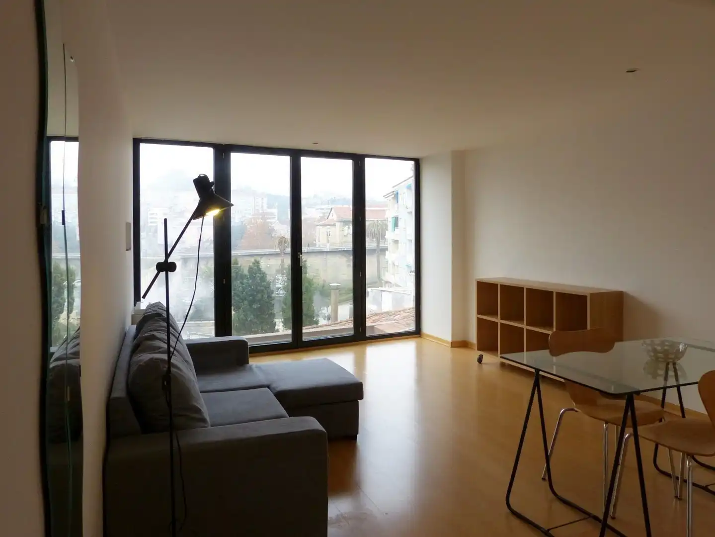 Sala de estar de Piso de alquiler en Ourense Capital  con Calefacción y Amueblado
