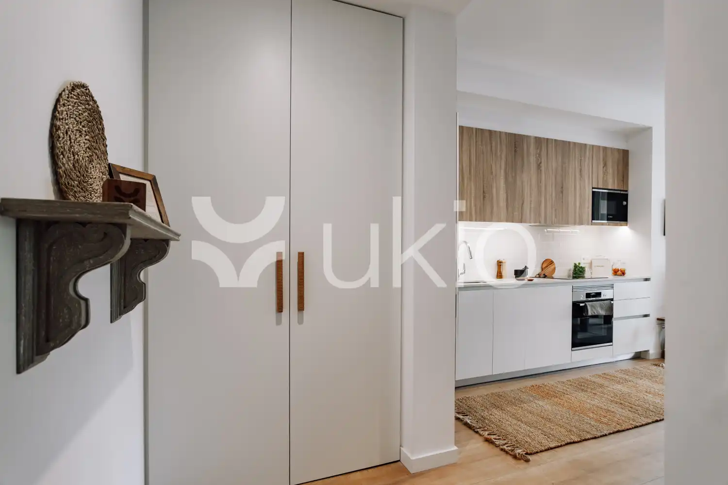 Kitchen of Apartments for rent in Barcelona  with Heating, Furnished and Oven