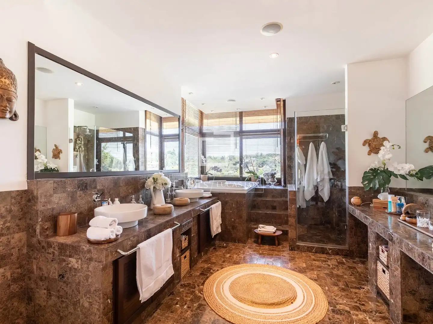 Baño de Casa o chalet en venta en Las Rozas de Madrid con Aire acondicionado, Calefacción y Jardín privado