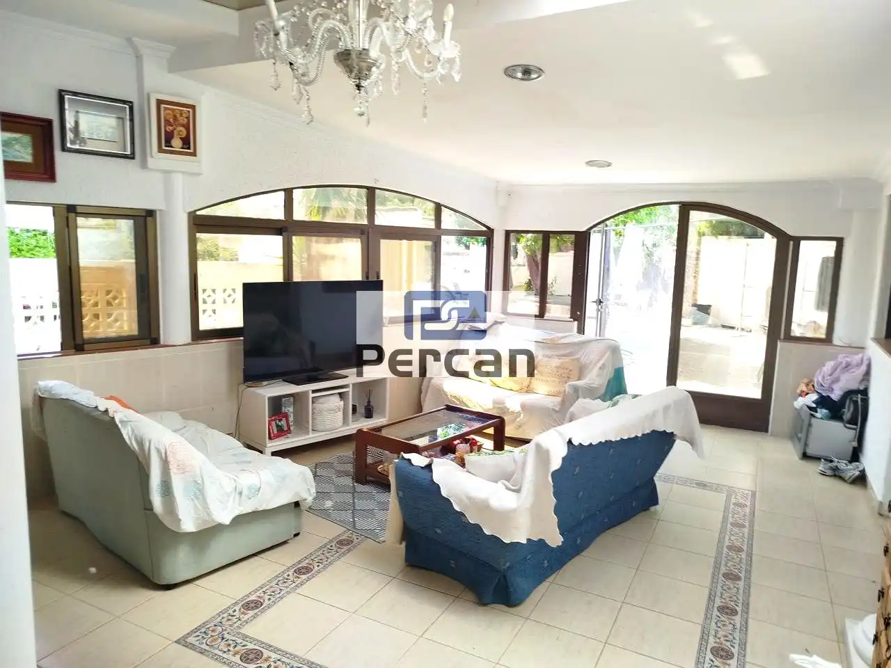 Living room of Detached homes for sale in El Campello  with Private garden, Terrace and Storage room
