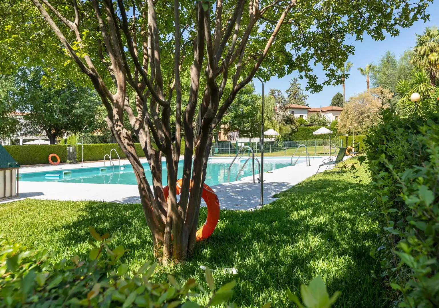 Swimming pool of Houses for sale in Albolote  with Air Conditioner, Heating and Private garden