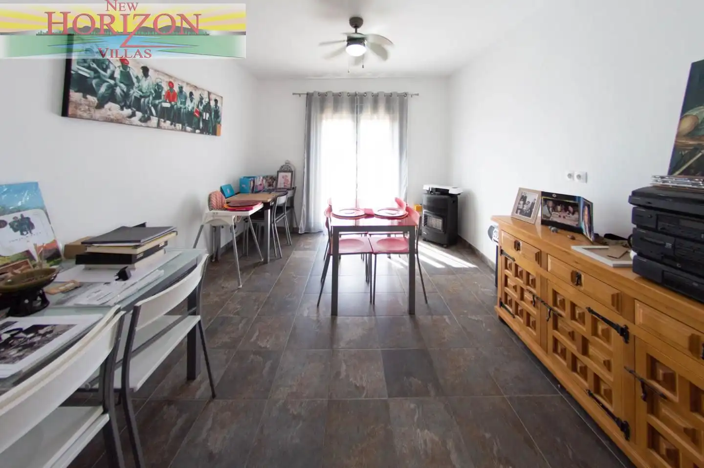 Sala de estar de Casa adosada en venta en Arboleas con Jardín privado y Terraza