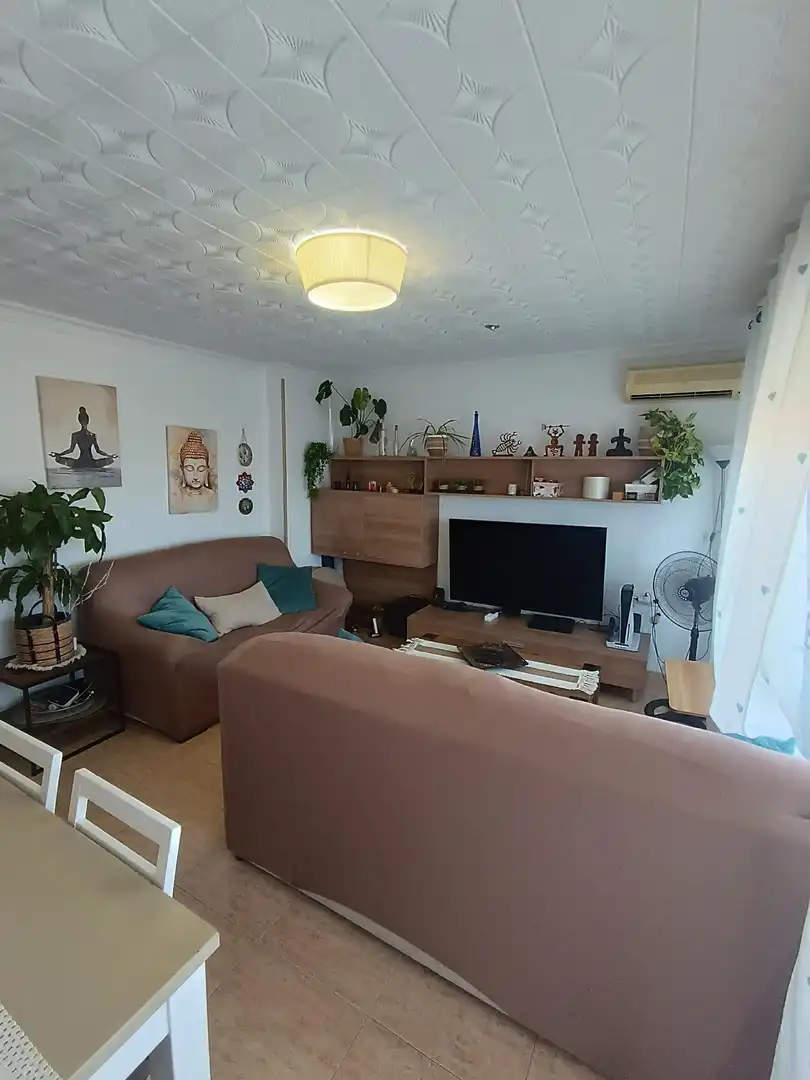 Sala de estar de Piso en venta en Cartagena con Balcón